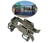 Chain Link Residential Strong Arm Double Gate Latch,Use This Double Gate Latch Where 2 Gates Swing Together.The Minimum Distance Between Doors is 2 ",Chain Latch for 1-1/4" Gate Frames Pipe Sizes.