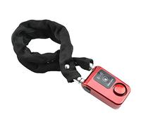 Chain Lock for Motorbike & Door - 2M -Duty Gold Metal -Theft with App Control, Remote Unlock, 110dB Alarm, IP65