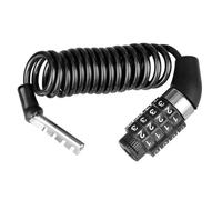 Chain Lock Helmet Lock Chain 4 Digit Password Combination Portable Bike Motorcycle Bicycle Anti-Theft Cable Stitch Motor Part Motorbike Lock