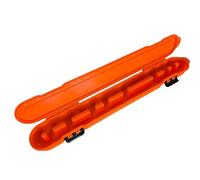 Chain Locker Original Chainsaw Chain Storage Case Orange Organization Box Universal for 6”, 8”, 10”, 12”, 14”, 16”, 18” and 20” Blade Chains Made in USA