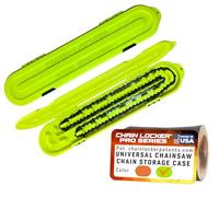 Chain Locker Pro Series High Vis Yellow Chainsaw Chain Storage Case