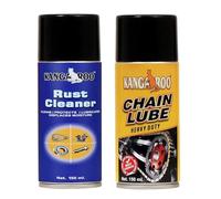 Chain Lubricant-Spray 150 ML + Rust Cleaner 150 ML Each