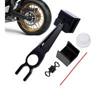 Chain Maintenance Tool - Motorcycle Chain Oiler Kit, Auxiliary Lubrication Applicator, Portable Chain-Cleaning Device With Spray Nozzle System | Bike Motorbike-Chain Care Tool for Outdoor Riding