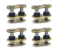 Chain Master Link Kit Stainless Steel With Copper Plated Sealing Ring For 428 520 525 530 Roller Chains On Off Road And On Road Vehicles