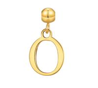 Chain Men Women Jewellery Letter A-Z Necklace For Women O
