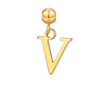 Chain Men Women Jewellery Letter A-Z Necklace For Women V