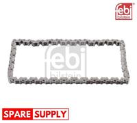 CHAIN, OIL PUMP DRIVE FOR VW ARTEON CADDY GOLF MULTIVAN T7 FEBI BILSTEIN 107186