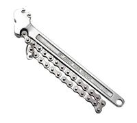 Chain Pipe Wrench - Steel 16 Inch Chain Pipe Wrench | Improved Adaptable High Performance Long Gear - Craft Repair Accessories for Agricultural Machines - House Improvement