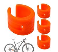 Chain protection Rubber, chain protection - 4 pieces of frame protection, rubber chain chain protection: say goodbye to the frame of the