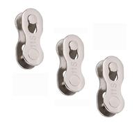 Chain Quick Link,3 Pairs 11 Speed Bicycle Missing Link Connector for 11S Road/BMX/Mountain Bike Chains,Tool-Free Metal Bicycle Chains Link Replacement,Durable Bike Chain Connector Link