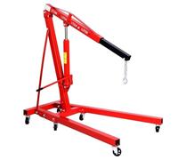 Chain Ratchet 2 Tons Hydraulic Car Engine Crane Lifting Machine For Automobile Motor Repairing Manual Type Lifting Tool