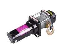 Chain Ratchet 4500lbs ATV/UTV Electric Winch 12V Synthetic Rope Wireless & Wired Remote Control IP55 Waterproof Lifting Tool(4500lbs Steel Wire)