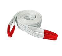 Chain Ratchet Polyester Braiding Wear Resistant Lifting Sling Crane Hoisting Industrial Flat Belt Trailer Rope Bearing Weight 1-2T engine crane(1 Ton Length 1m)