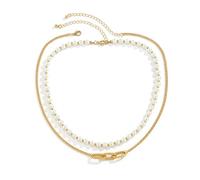 Chain Retro Creative Imitation Pearl Necklace - Women's Gifts for Various Occasions