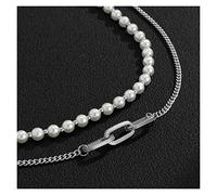Chain Retro Creative Imitation Pearl Necklace - Women's Gifts for Various Occasions