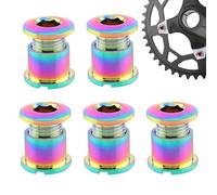 Chain Rings Bolts Set | Alloy Sprocket Rings Bolts - High-Strength Fixing Tool for City Commuting, Long-Distance Riding, Busy City Street, Outdoor Adventures