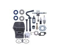 Chain Saw 42.5mm Cylinder Piston Crankshaft Bearing Seal Oil Pump Kit Suitable Fit For MS250 MS230 025 023