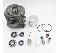 Chain Saw 51mm Cylinder Piston Grooved Ball Bearing Kit for Husqvarna K750 K760 Cutoff Concrete Saw Engine Motor Parts(K760)