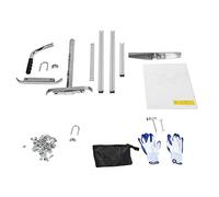 Chain Saw Mill Guide System 20 Inch Portable Rail Guide Bar Chainsaw Milling Kit for Woodworking Lumber Cutting Aluminum Lithium Alloy Construction with Storage Bag