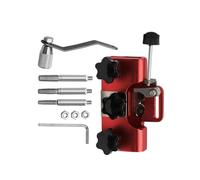 Chain Saw Sharpening Jig Tool Kit 8.5cm Aluminum Alloy Portable Red | Aluminum alloy,lightweight,sturdy,manual crank,easy to carry,suitable for electric saws,saws,woodwork compact