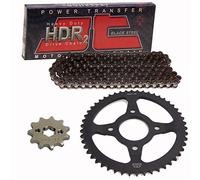 Chain Set Compatible with Honda CBR 125 R 04-10 Chain JT 428 HDR 124 Open 15/42