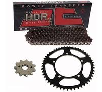 Chain Set Compatible with Honda XR 125 L 03-07 Chain JT 428 HDR 132 Open 17/54