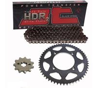 Chain Set Suitable for Yamaha YBR 125 ED 05-06 Chain JT 428 HDR 118 Open 14/45