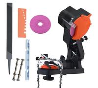 Chain Sharpener Tool,Electric Sharpener-Precision Angle Adjustment,Mounting Plate,Jovant Chainsaw Sharpener with Two Different Sizes of Grinding Discs for Different Chainsaw Chains