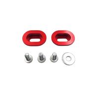 Chain Slider Washer Pad Compatible With Honda CRF150 CRF250R 450R Off-Road Motorcycle CNC Machining Flat Fork Rubber Washer(Red)