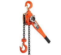 Chain Slings Hand Chain Hoist 750 Kg Lifting Capacity G80 Manganese Steel Chain Hand Crane Hand Plate Fastener Sling Hook,6m,750KG