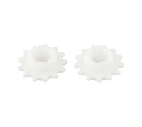 Chain Steering Sprocket 1134-2816-01 Replacement for Stiga Park Villa for Tractors 13 Tooth 42mm Hard Plastic Fit for Ride-On Mowers 4125M 4135H 4140H 4155H Smooth Steering Easy(2pcs)
