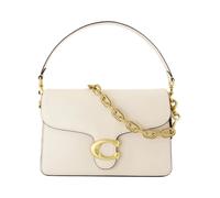 Chain Tabby Shoulder Bag, female, Coach, Handbags, White, ONE SIZE, Bags ONE SIZE