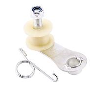 Chain Tensioner Adjuster with Guide Roller Slider, Durable Spring Loaded Chain Adjustment Kit for Dirt Bike, Pit Bike, Bike and Motorcycle Chain Maintenance