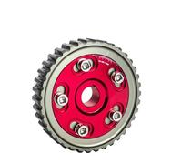 Chain Tensioner Cap Adjustable Cam Gear Alloy Timing Fit FOR HONDA SOHC D15/D16 D-SERIES ENGINE CAM PULLEY PULLYS GEARS 1PCS LZ6542 Timing Chain Tensioner(Red)