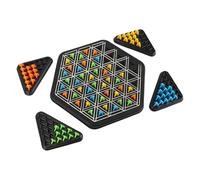 Chain Triangle Chess Game - Interactive Geometric Board Game for Kids & Adults