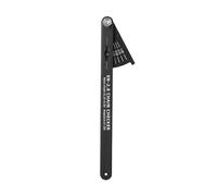 Chain Wear Indicator Gauge - Accurate Chain Checker Tool | Sturdy Steel, Detects Stretch, Wear, Portable Easy to Use Perfect for Road Mountain Cycling Maintenance 7.87 x 2.76 x 0.98 in