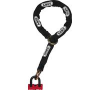 ABUS lock and chain combination - Granit Power XS 67/105HB50 + 10KS120 black loop - Motorbike lock with security level 16 - Red