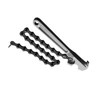Chain Wrench - 8.85in Oil Filter Tool | Heavy Duty Chain Oil Filter Wrench | Adjustable Åin Pliers, Adjustable Steel Long Handle Torque Remover for Trucks Engineering Equipment Mechanics Plumbers