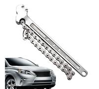 Chain Wrench Tool | 16-Inch Pipe Fittings Chain Oil Wrench,Heavy Duty Long Handle Remover Tool for Automotive Repairing Mechanics Plumbers Truck Engineering Equipment
