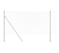 Chainlink Fence with Spikes Mesh Post Outdoor Garden Terrace Barrier vidaXL