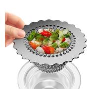Chainlink Kitchen Sink Strainer - Clog-Free Food Catcher, Effective Waste andDebris Trap | Ideal For Leftover andGarbage, Sink andTrash, Disposal andDrain, Reliable andLow-Maintenance, SanitaryA