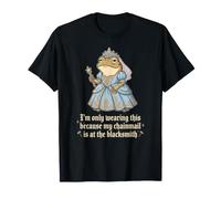 Chainmail At Blacksmith Renaissance Faire Frog Queen T-Shirt