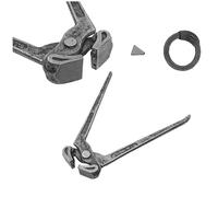 Chainmail Wedge Riveted Tools, Triangular Rivets, Durable Chainmail Pliers, Rivet Setting Tools, Medieval Armor Crafting Supplies, Rivets (Wedge Riveting Chainmail Pliers)