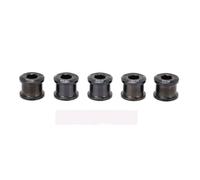 Chainring Bolts High Strength Ti Alloy Universal Bike Chainring Bolts Kit Black for Small Chainrings Bikes