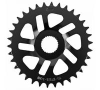 Esjot Bosch Gen4 Cl 50 Mm Chainring Silver 34t 34t Black