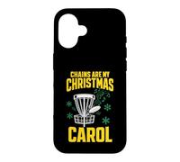 Chains Are My Christmas Carol Disc Golf Case for iPhone 16