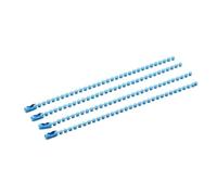Chains Colored Ball Chain Keychain Bulk 500pcs Metal Hanging Necklace Connector for DIY Bracelet Jewelry Making Accessories(Sky Blue)