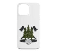 Chainsaw Axe Foresters forestry saw chainsaw sawdust Case for iPhone 13 Pro Max