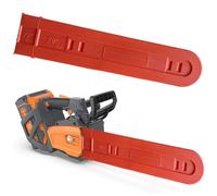 Chainsaw Bar Cover, Plastic Protective Thickened Chainsaw Scabbard Guard Cover Sleeve Practical Accessories, Orange