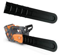 Chainsaw Bar Cover, Plastic Protective Thickened Chainsaw Scabbard Guard Cover Sleeve Practical Accessories, Black